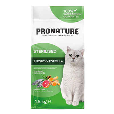 Sterilised Cat Anchovy Formula (Weight Protect)