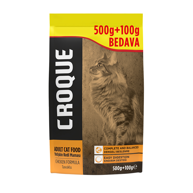 CROQUE ADULT CAT FOOD CHICKEN FORMULA