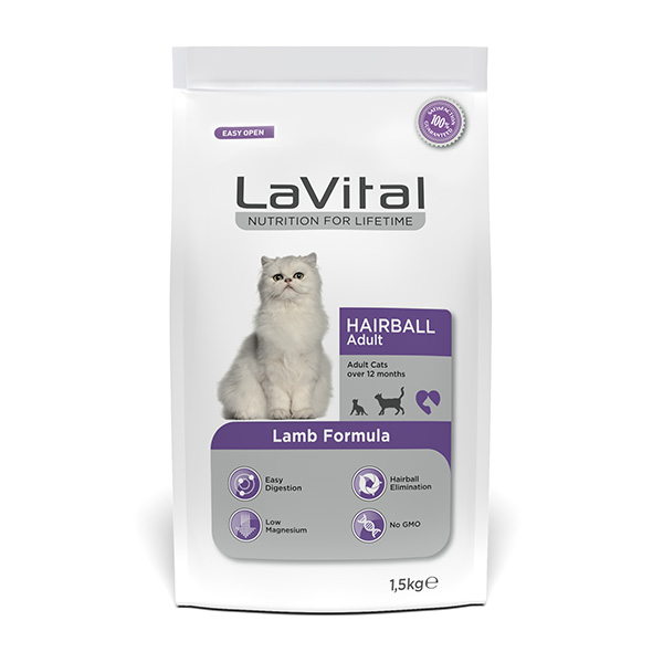 LAVITAL HAIRBALL ADULT LAMB FORMULA